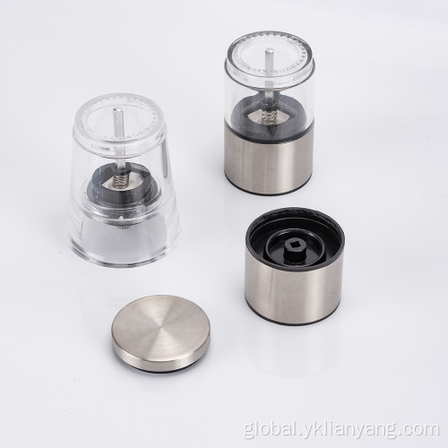 Manual Pepper Grinder 2 in 1 stainless steel manual pepper grinder Supplier